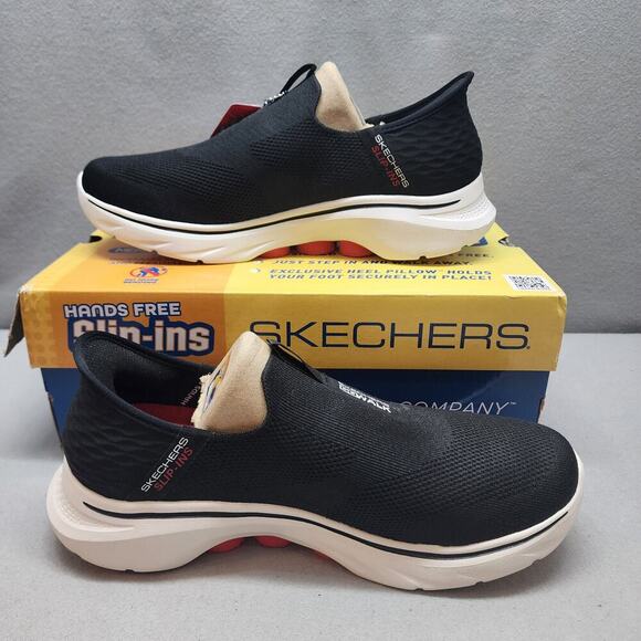 Men’s Skechers GO Walk 7 Size 7.5 Extra Wide Fit Air Cooled Gota Mat Stretch - Picture 1 of 8